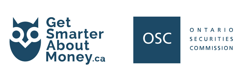 Get Smarter About Money logo, Ontario Securities Commission logo